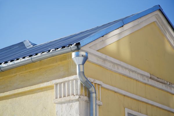 Cost of Steel Downspout Installation in Humble
