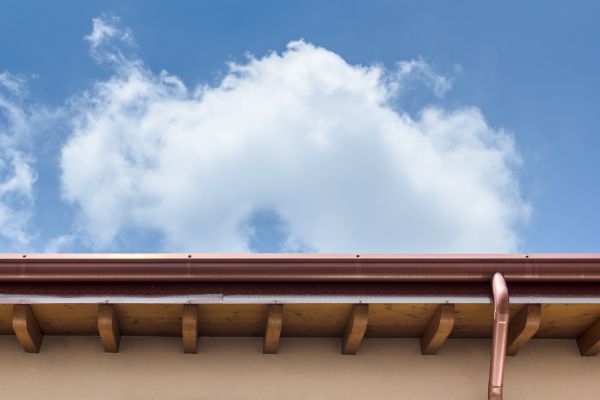 Cost of Copper Gutter Installation in Humble