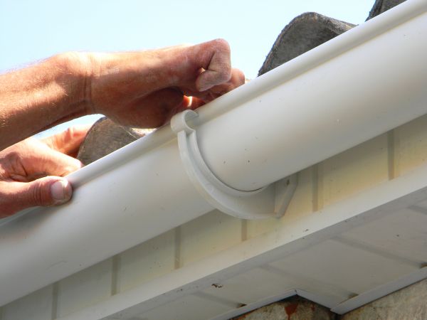 Cost of Plastic Gutter Repair in Humble