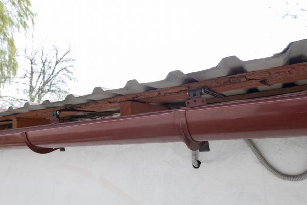 Cost of Round Gutters Installation in Humble