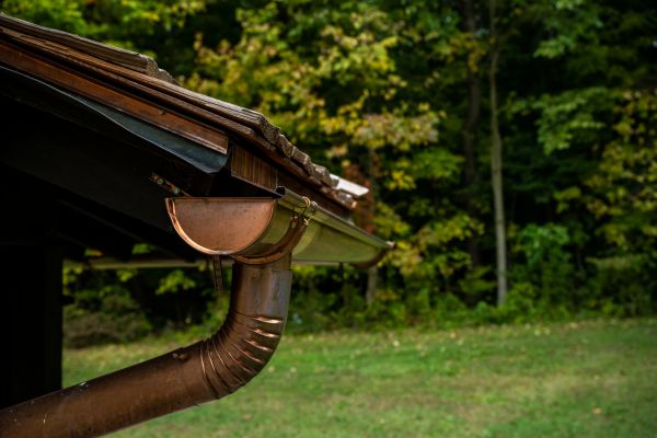 Cost of Copper Gutter Service in Humble